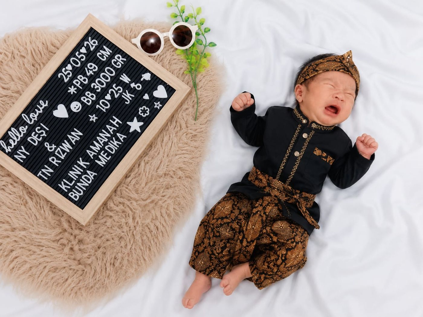 Bayi baru lahir di Klinik Amanah Bunda Medika